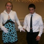 High School Cotillion students in the classy Cotillion dress code dance the ChaCha